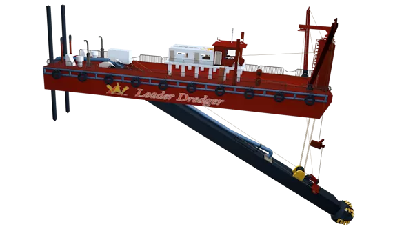 Dredging Equipment 3D Image - Leader Dredger